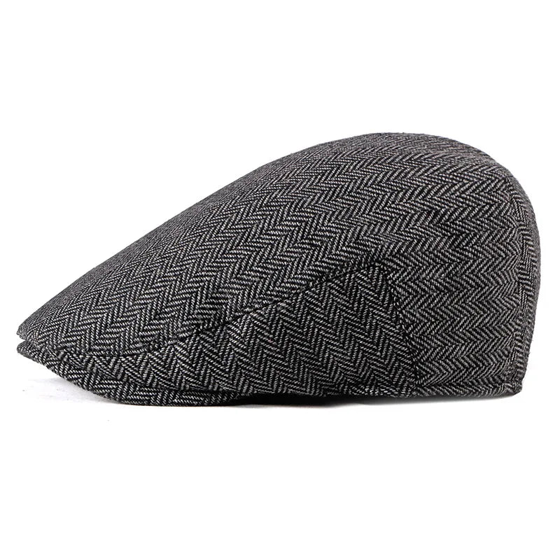 Warm Woolen Cloth Forward Hat For Men/Women - Bakyat Store