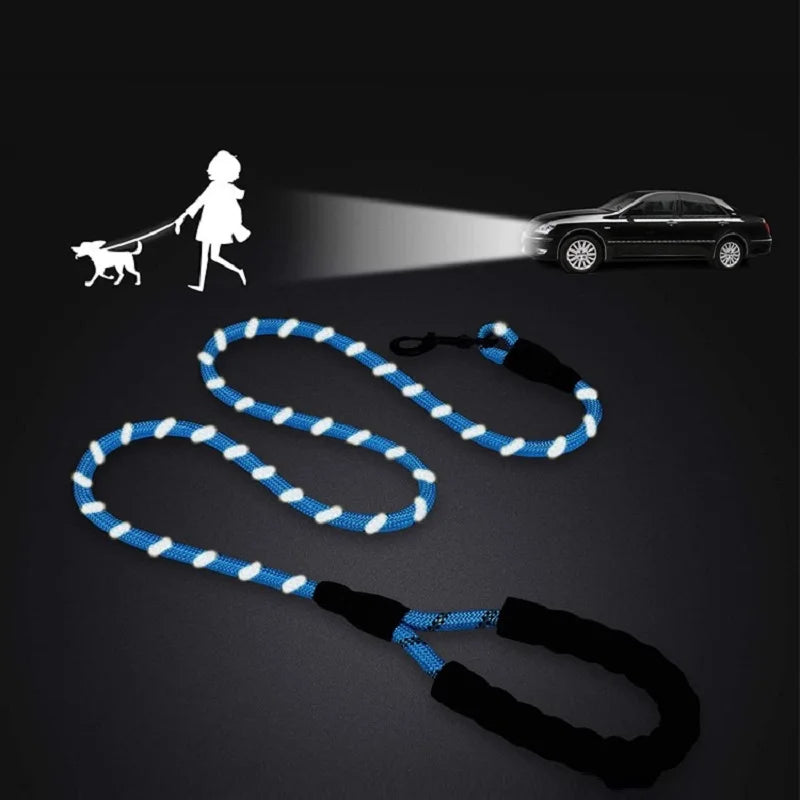 150/200/300cm Strong Dog Leash Pet Reflective - Bakyat Store