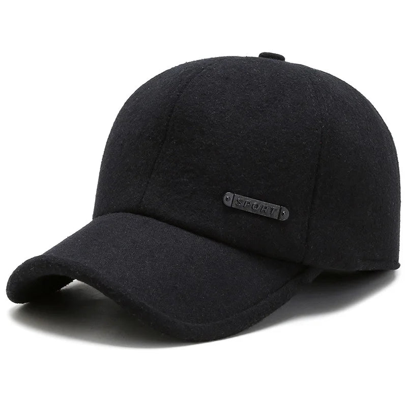 Autumn Winter Warm Windproof Baseball Cap For Men - Bakyat Store