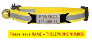 Reflective Cat Safety Buckle Collar - Bakyat Store