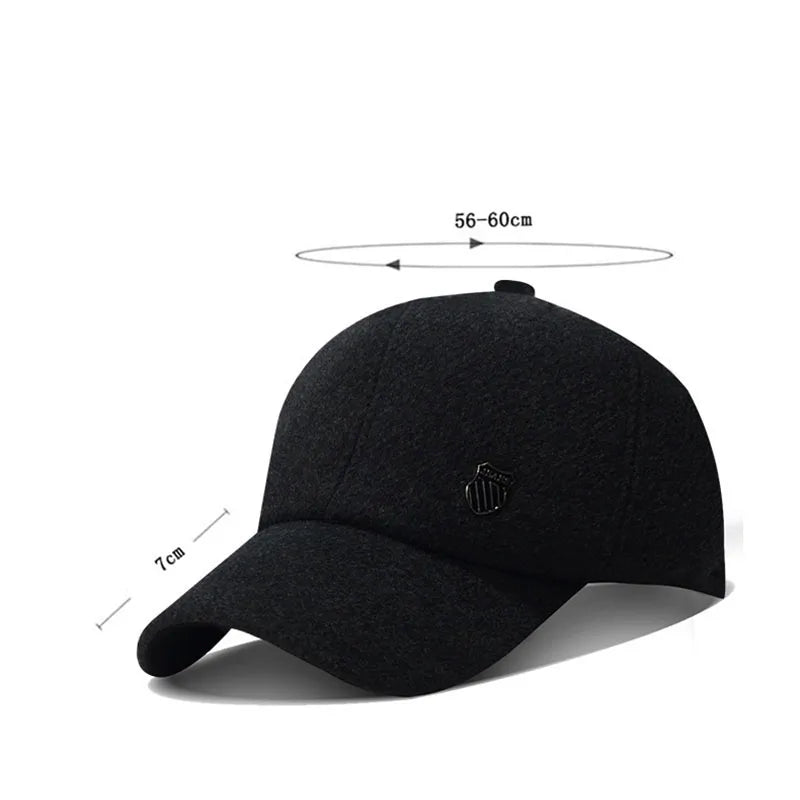 Winter Thickened Ear Protection Baseball Caps - Bakyat Store