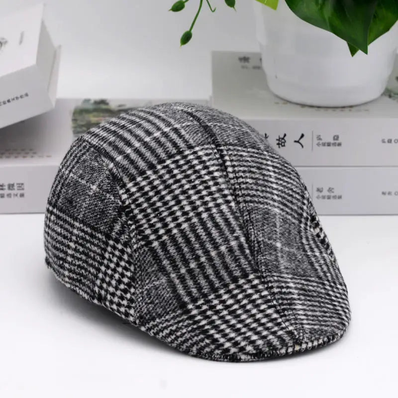 Warm Woolen Cloth Forward Hat For Men/Women - Bakyat Store