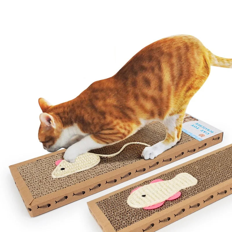 37*12cm Cat Scratching Board Mat Scraper Claw Paw Toys For Cat Scratcher Equipment Kitten Product Abreaction Furniture Protector - Bakyat Store