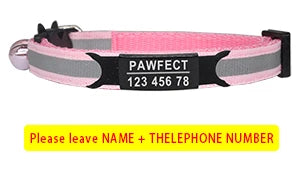 Reflective Cat Safety Buckle Collar - Bakyat Store