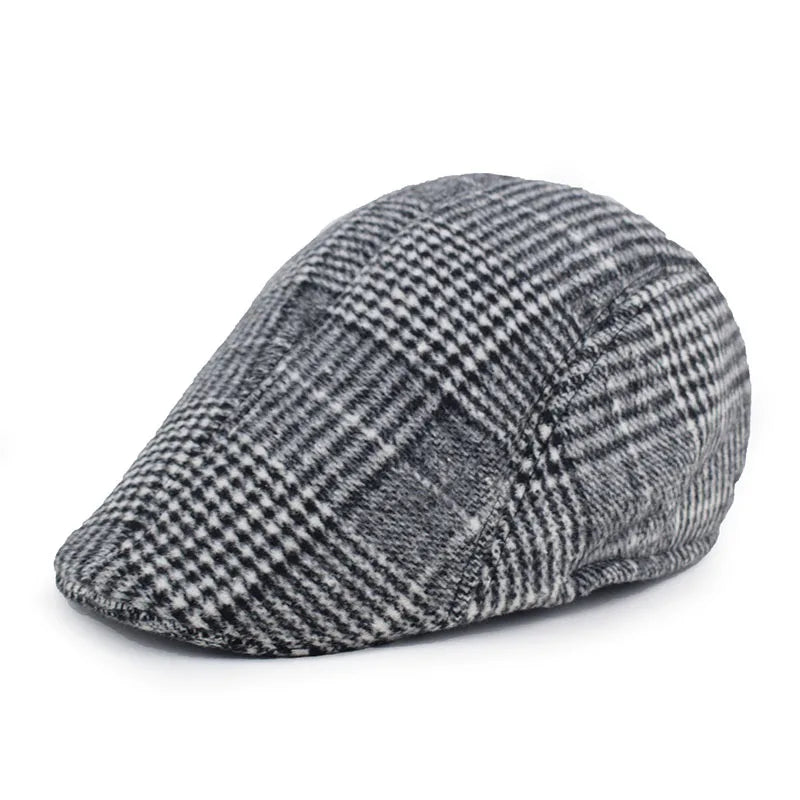 Warm Woolen Cloth Forward Hat For Men/Women - Bakyat Store