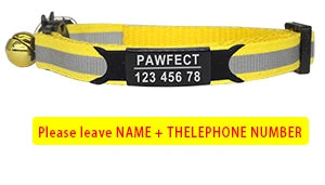 Reflective Cat Safety Buckle Collar - Bakyat Store