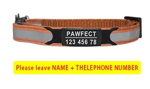 Reflective Cat Safety Buckle Collar - Bakyat Store