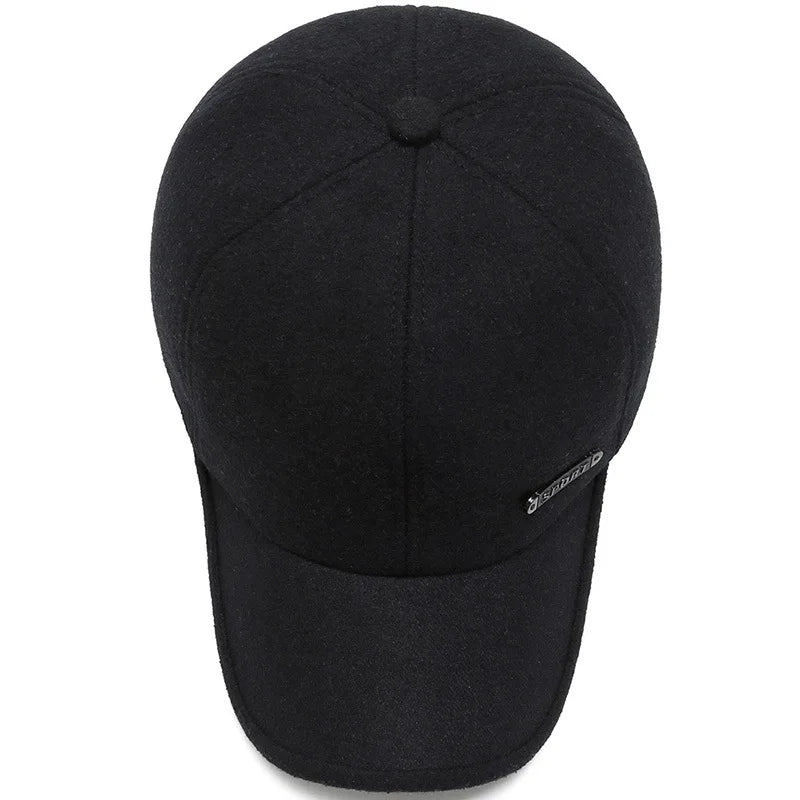 Autumn Winter Warm Windproof Baseball Cap For Men - Bakyat Store