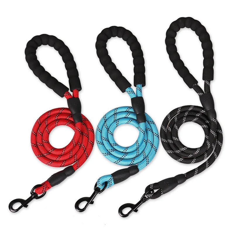 150/200/300cm Strong Dog Leash Pet Reflective - Bakyat Store