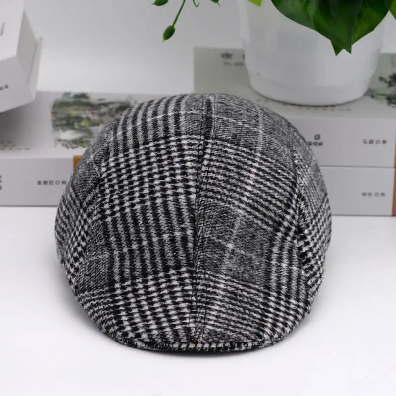 Warm Woolen Cloth Forward Hat For Men/Women - Bakyat Store