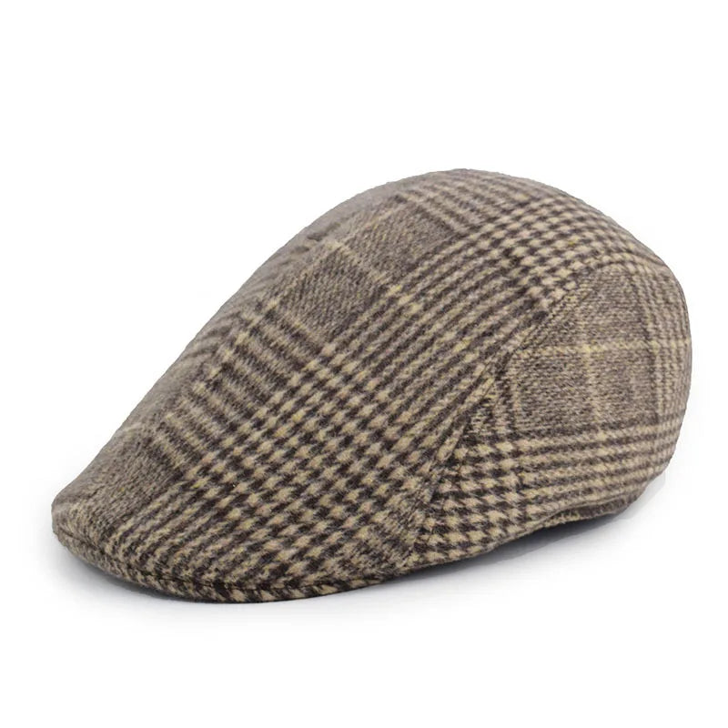 Warm Woolen Cloth Forward Hat For Men/Women - Bakyat Store