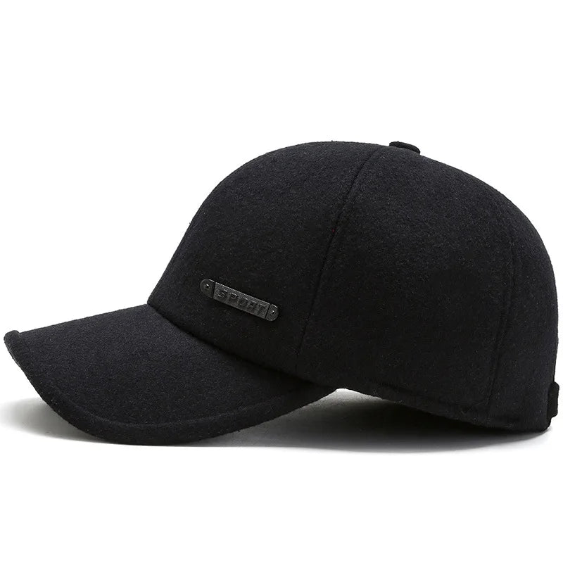 Autumn Winter Warm Windproof Baseball Cap For Men - Bakyat Store