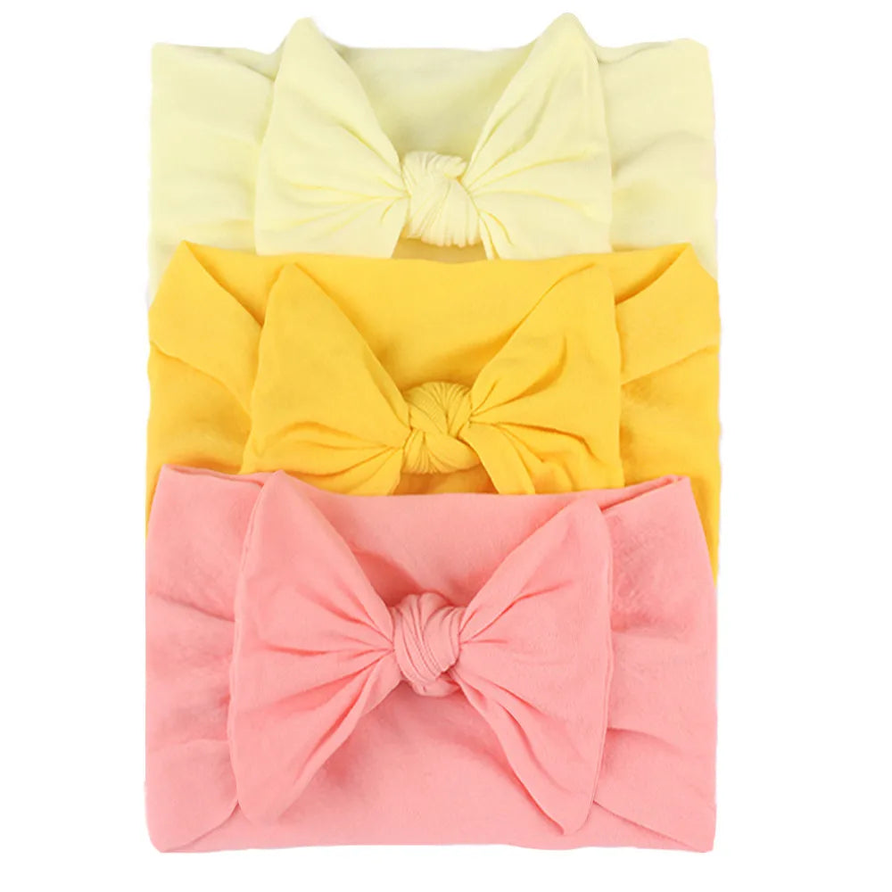 3PCS Baby Girl Headband Elastic Newborn Head Band - Bakyat Store