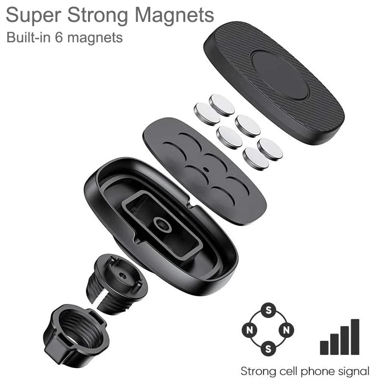 Magnetic Car Phone Holder Car Air Vent Phone Mount - Bakyat Store