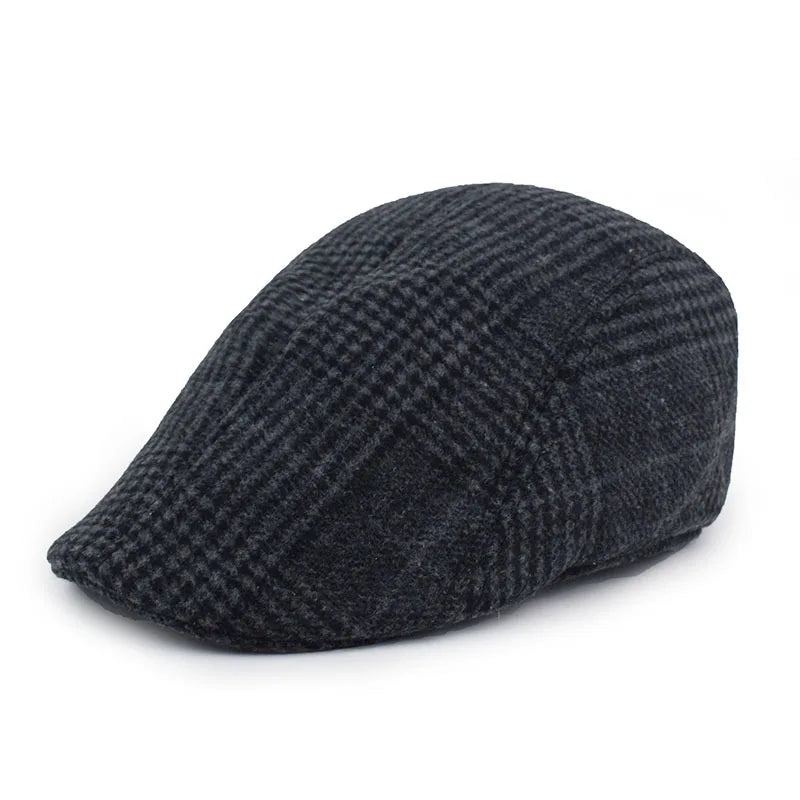 Warm Woolen Cloth Forward Hat For Men/Women - Bakyat Store