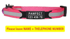 Reflective Cat Safety Buckle Collar - Bakyat Store