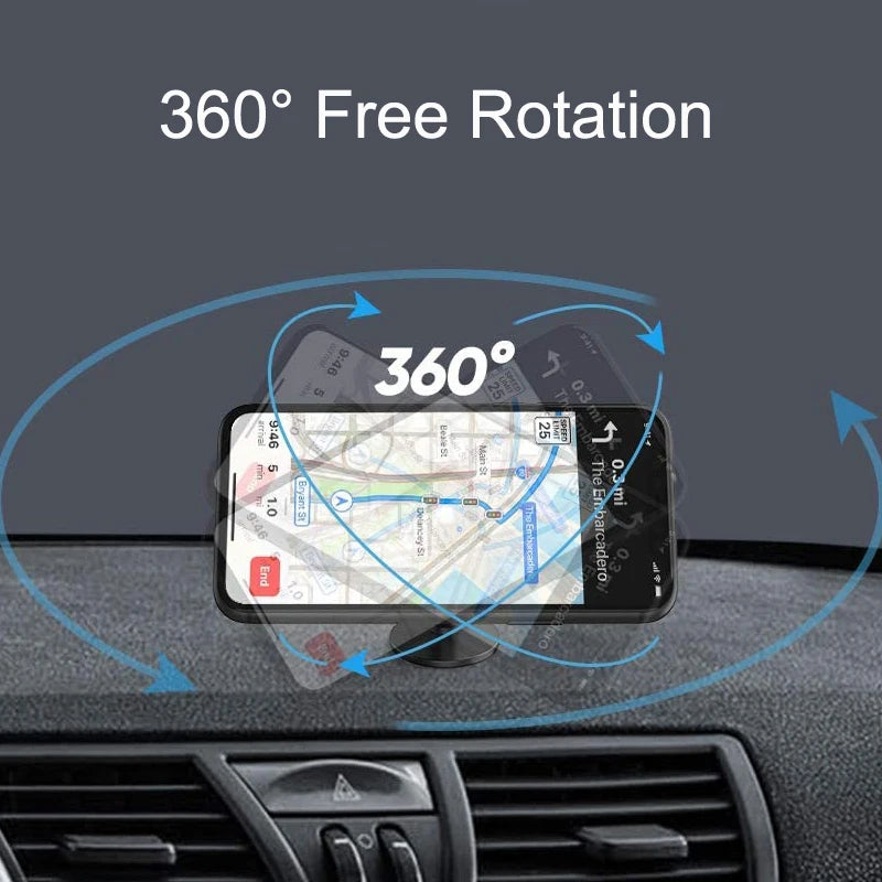 Magnetic Car Phone Holder Car Air Vent Phone Mount - Bakyat Store