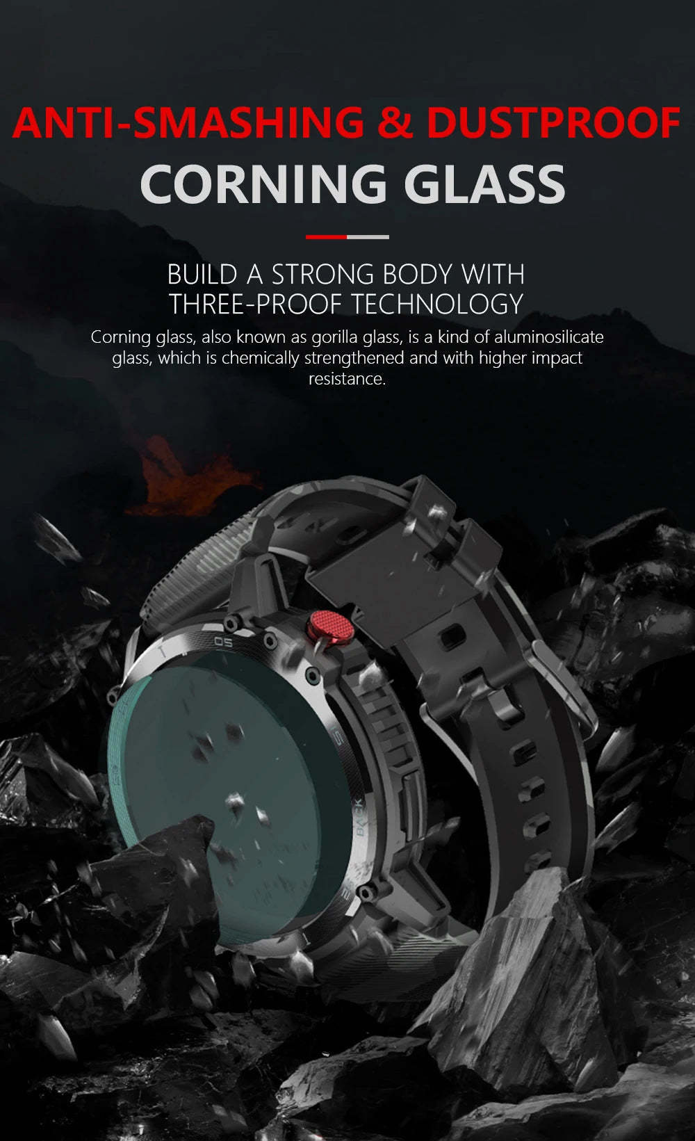 Military C22 Men's Smart Watch BT Call 4GB ROM Fitness Tracker 3ATM Waterproof Sport Smartwatch for Xiaomi Huawei IOS Phone 2023 - Bakyat Store