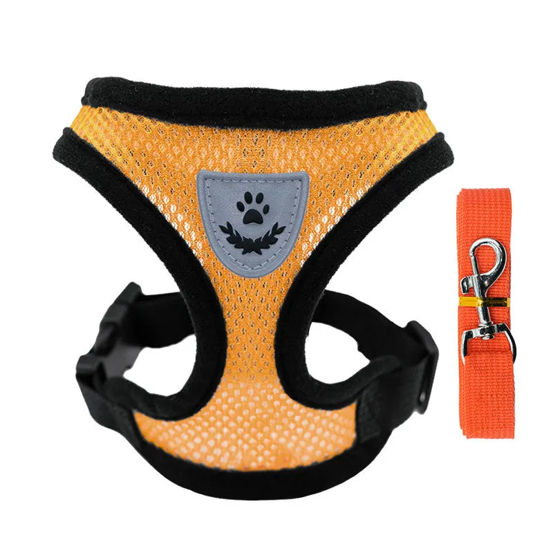 Breathable Mesh Cat Small Dog Harness - Bakyat Store