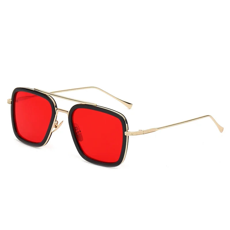 Tony Stark Sunglasses Iron Man Sun Glasses - Bakyat Store