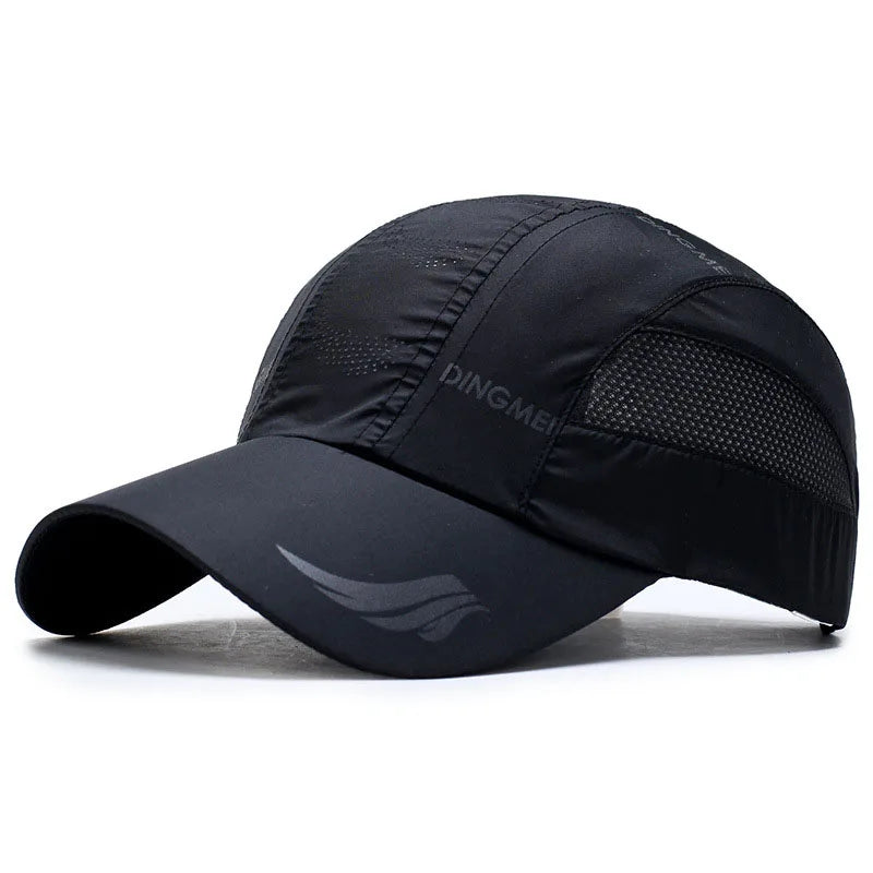 Luxury Summer Running Baseball Mesh Cap - Bakyat Store