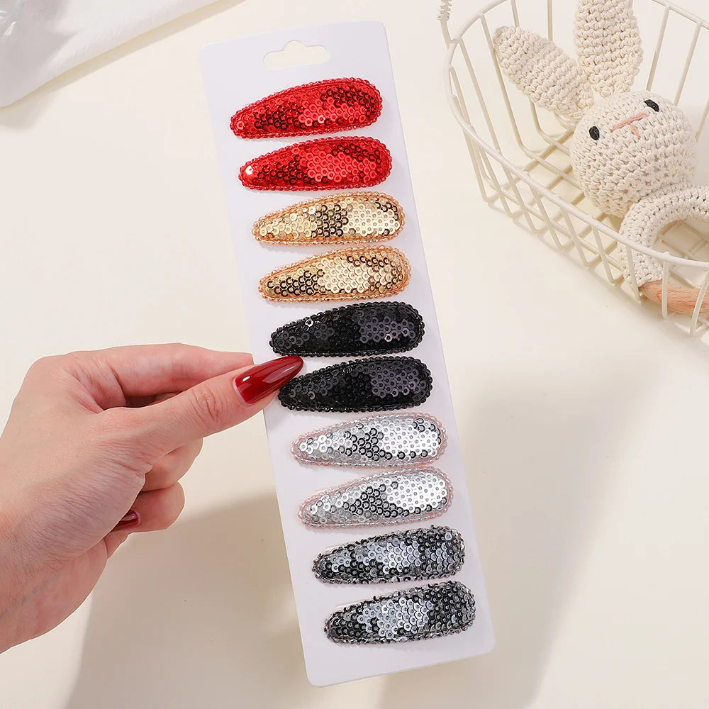 Fresh Print Cotton Alloy Hair Clips - Bakyat Store