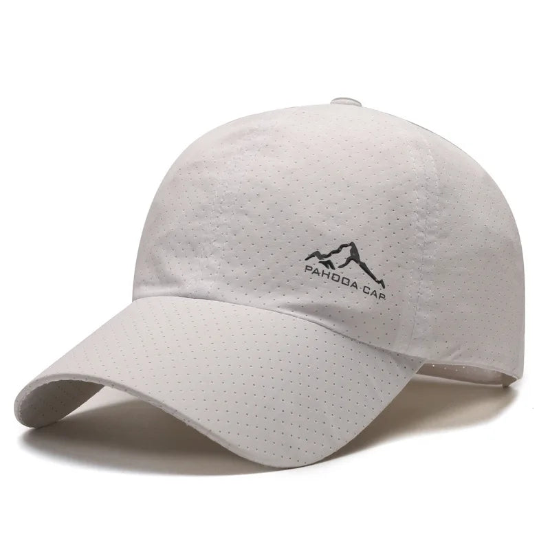 Solid Mesh Baseball Cap - Bakyat Store