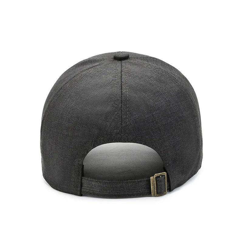 Business Baseball Cap Male Summer Leisure Letter Golf Hat Snapback Cotton - Bakyat Store