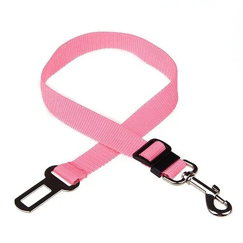 Adjustable Pet Car Seat Belt Pet Seat Vehicle Dog Harness Lead Clip - Bakyat Store