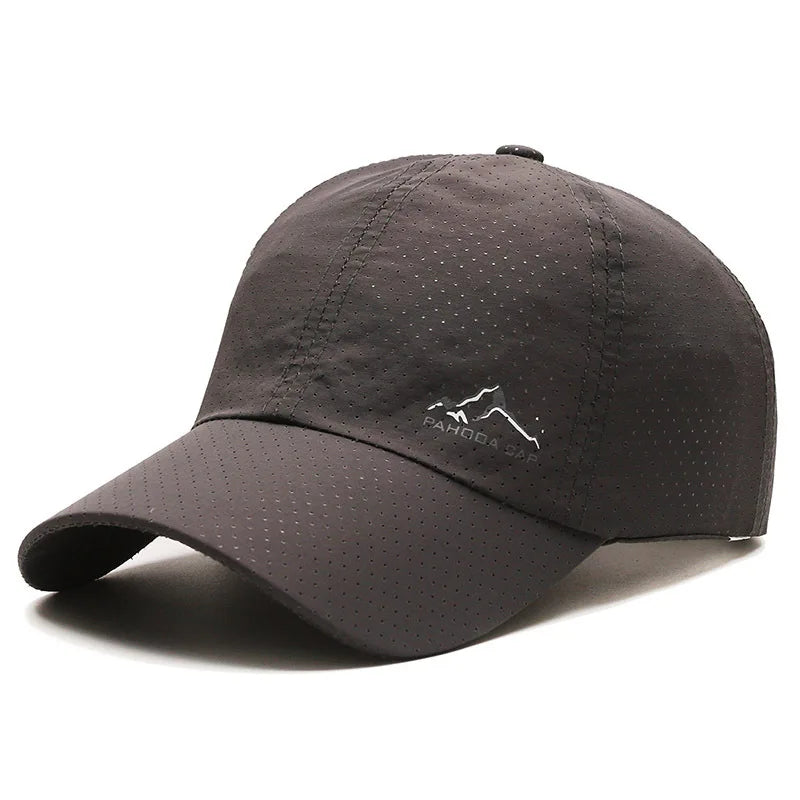 Solid Mesh Baseball Cap - Bakyat Store