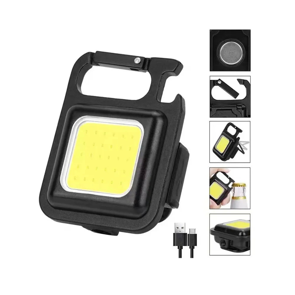 Mini LED COB Easy to Carry 800MA Lamps Flashlight - Bakyat Store