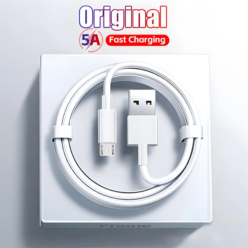 5A Micro USB Cable Fast Charging Wire Mobile Phone Line For Xiaomi redmi 9A Samsung S7 Andriod Mouse PS4 GamePad Data Cable Cord - Bakyat Store