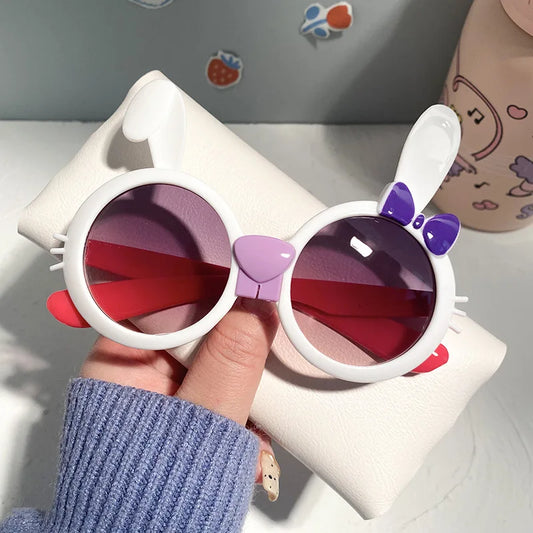 New Cute Cartoon Rabbit Ear Sunglasses - Bakyat Store