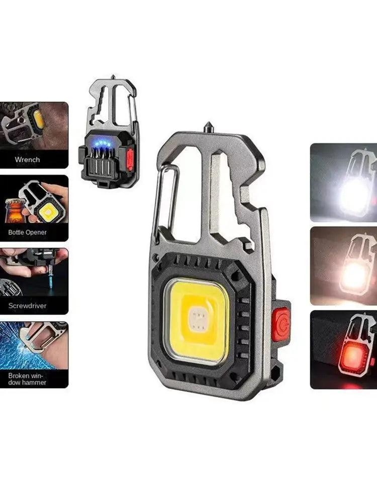 Mini LED COB Easy to Carry 800MA Lamps Flashlight - Bakyat Store