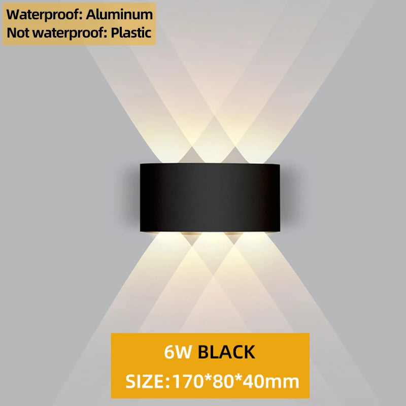 Up and Down LED Wall Lamp - Bakyat Store