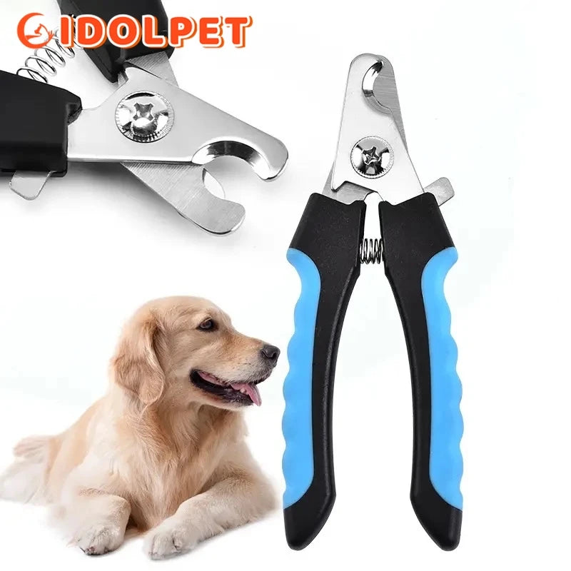 Professional Pet Nail Clipper with Safety Guard Stainless Steel Scissors - Bakyat Store