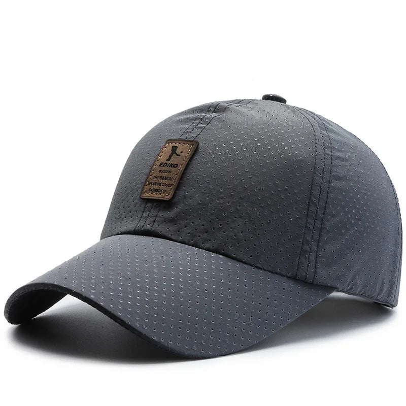 Luxury Summer Running Baseball Mesh Cap - Bakyat Store