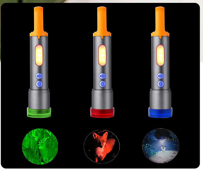 LED Source Strong Light Flashlight Telescopic Zoom - Bakyat Store