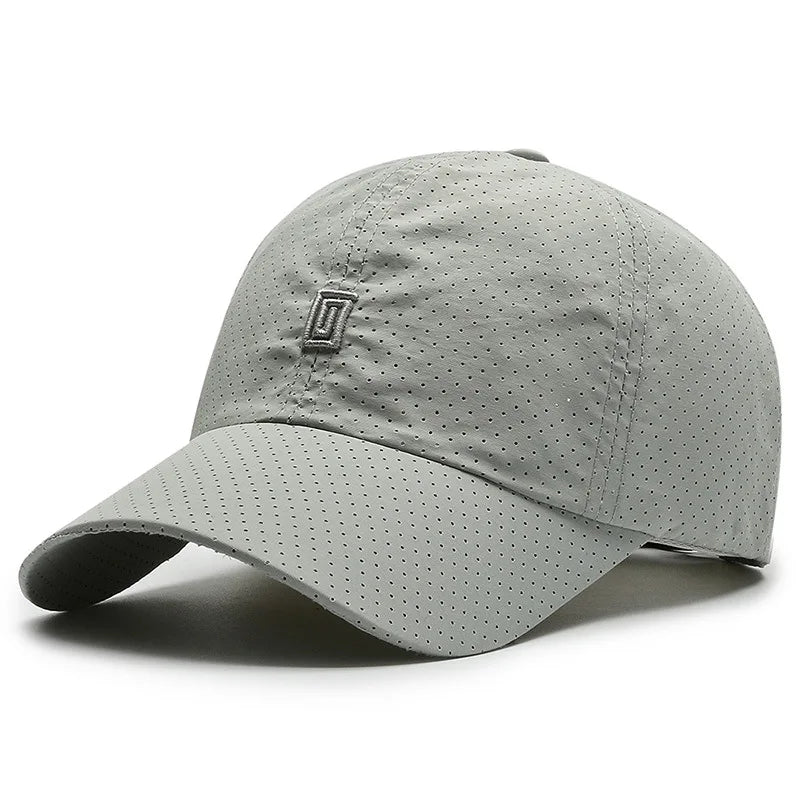 Kanye Summer Men Outdoor Sports Quick Drying Visor Mesh Hat - Bakyat Store