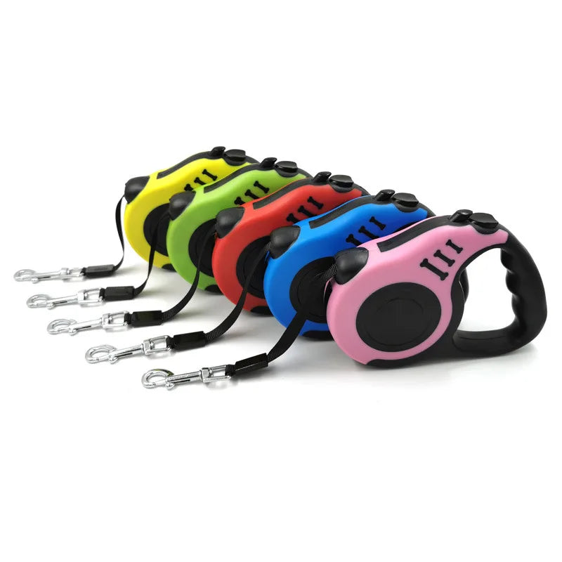 3 Meters 5 Meters Retractable Dog Leash - Bakyat Store