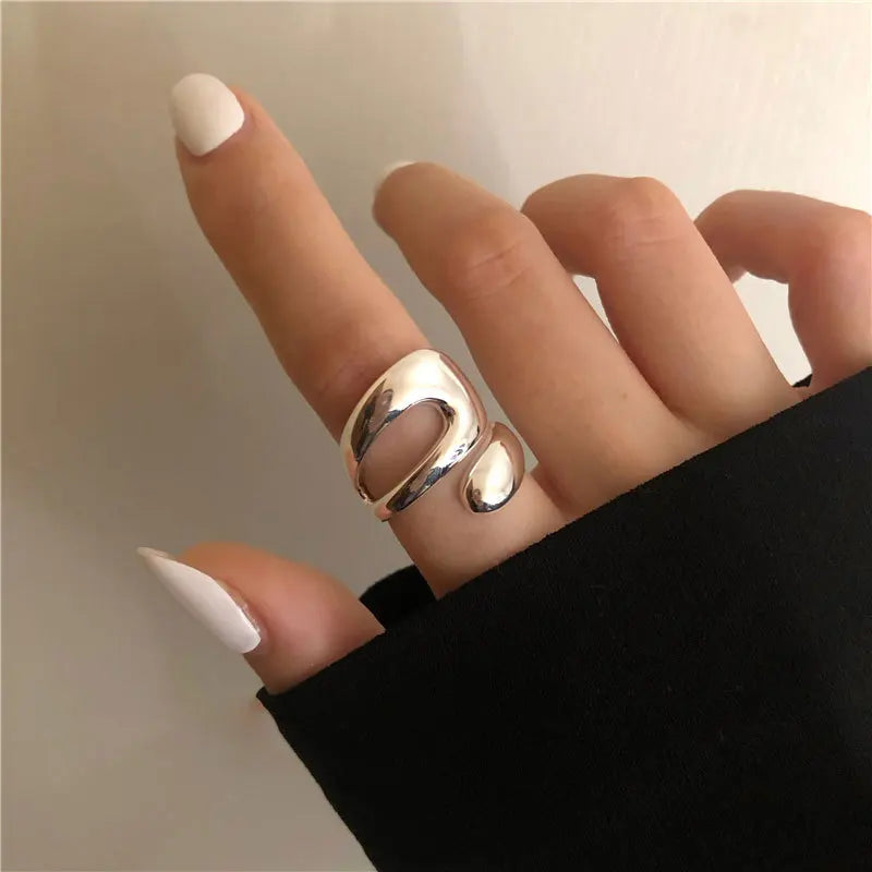 A Retro style handmade silver rings collection - Bakyat Store