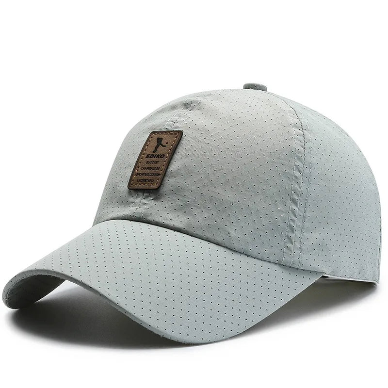 Luxury Summer Running Baseball Mesh Cap - Bakyat Store