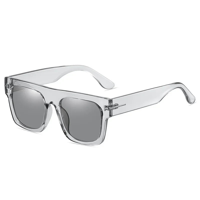 Trendy Square T-shaped Sunglasses - Bakyat Store