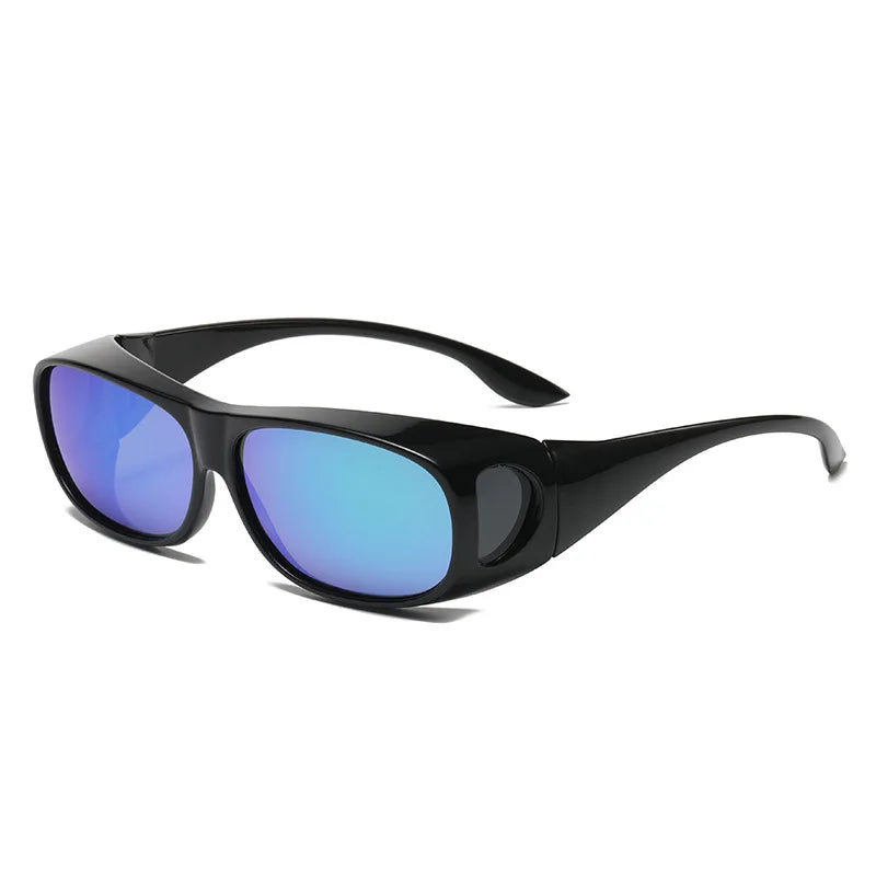 Polarized Sunglasses Fit Over Eye Glasses Driving Wrap Shield Goggles - Bakyat Store