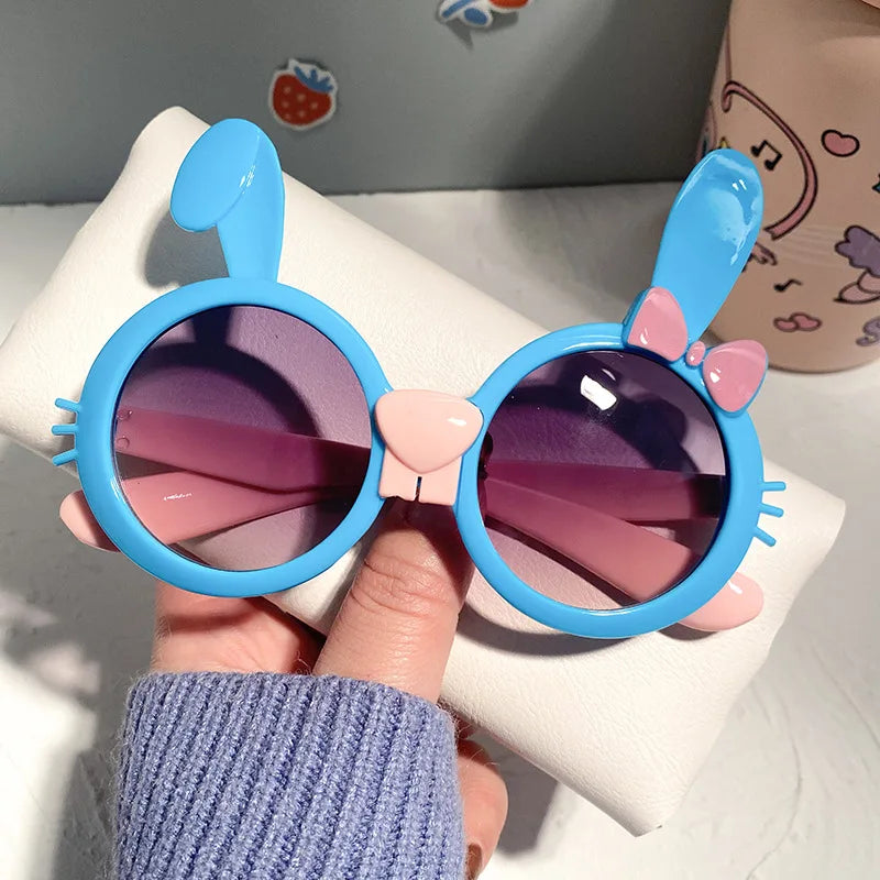 New Cute Cartoon Rabbit Ear Sunglasses - Bakyat Store