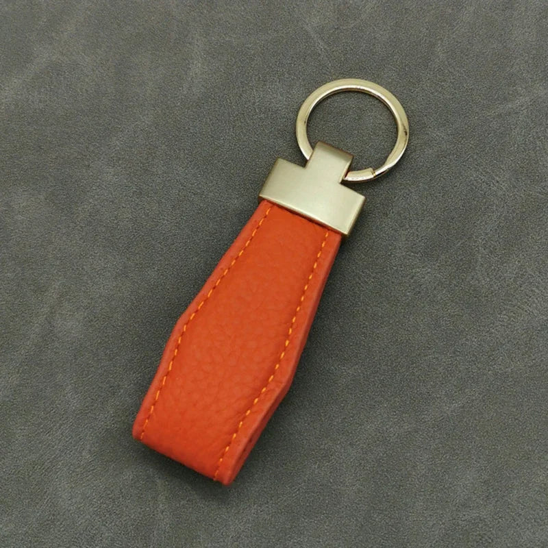 Luxury Leather Car Key Ring Holder - Bakyat Store