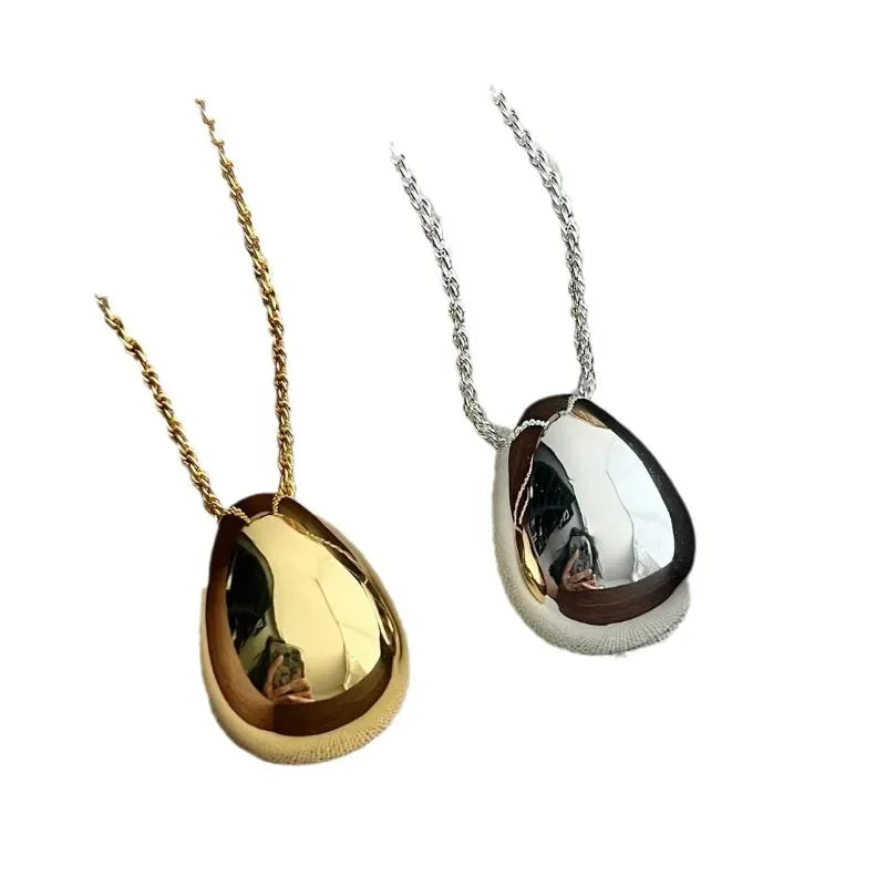 Teardrop Pendant Necklacenec - Bakyat Store