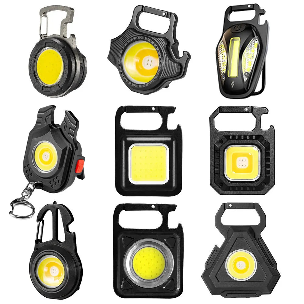 Mini LED COB Easy to Carry 800MA Lamps Flashlight - Bakyat Store