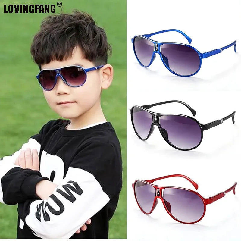 Fashion Kids Sunglasses Summer Colorful Glasses Frame - Bakyat Store