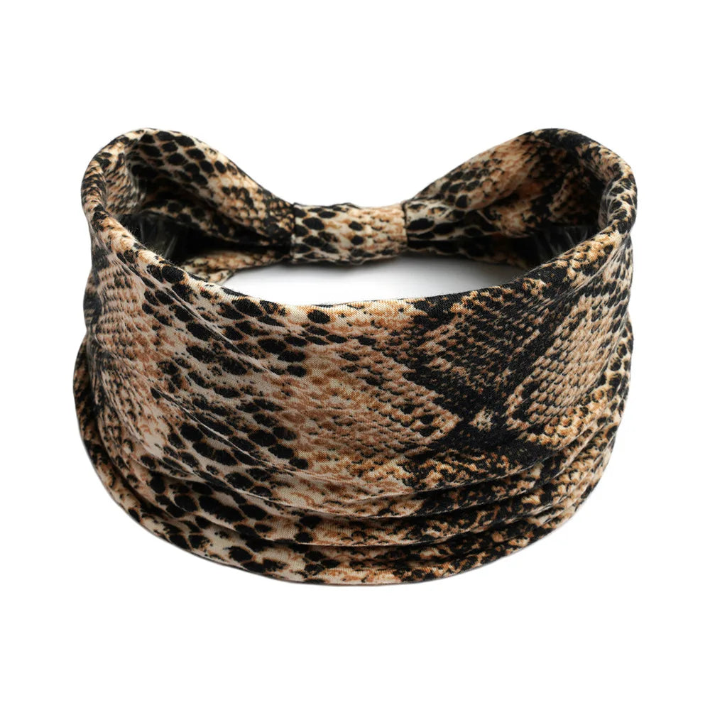 Bohemian Wide Cotton Stretch Headbands - Bakyat Store